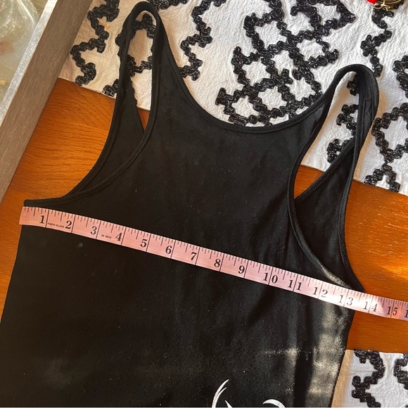 Fatal Clothing tattoo beach girl Graphic Tank Top size medium M - Picture 5 of 6